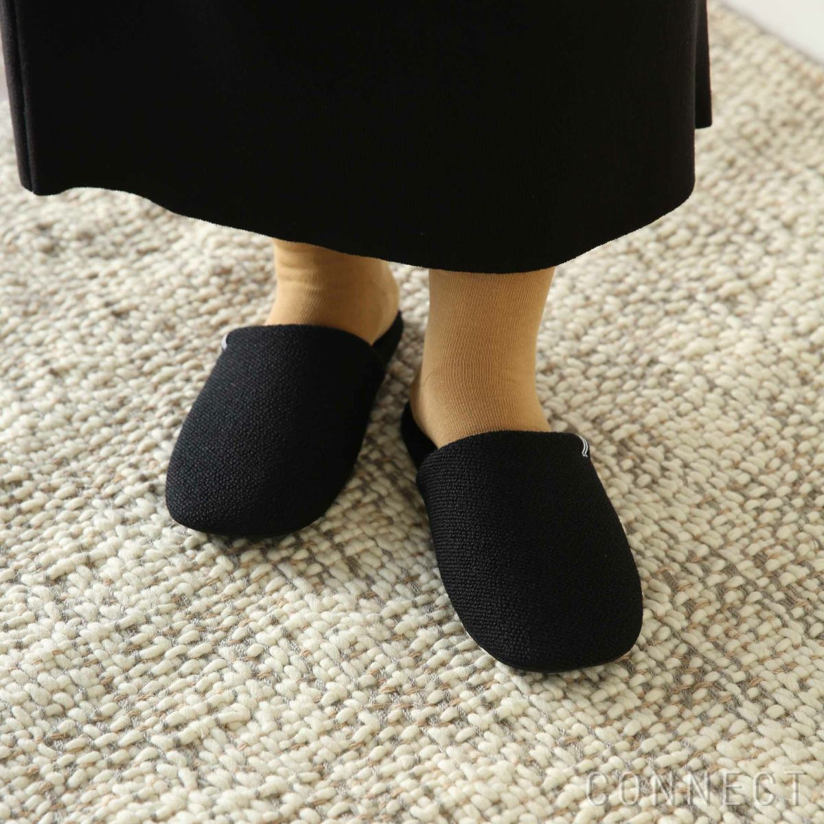 MELLEM（メレム） / Kvadrat/Raf Simons（クヴァドラ/ラフ・シモンズ） / スリッパ / Vidar（ヴィダー） ブラック