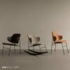 Audo Copenhagen（オドー・コペンハーゲン） / The Penguin Rocking Chair（ペンギンロッキングチェア） / Fully Upholstered / Audo Boucl&#233; 02 （Beige） / オドーブークレ02