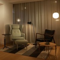 FRITZ HANSEN（フリッツ・ハンセン） / RO（ロオチェア） / サテン仕上げアルミ製ベース / Sunniva 132 ミントグリーン× Sunniva 723 ホワイト・ライトブルー / ラウンジチェア