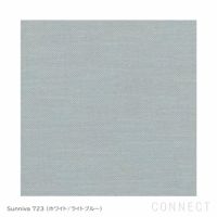 FRITZ HANSEN（フリッツ・ハンセン） / RO（ロオチェア） / サテン仕上げアルミ製ベース / Sunniva 132 ミントグリーン× Sunniva 723 ホワイト・ライトブルー / ラウンジチェア