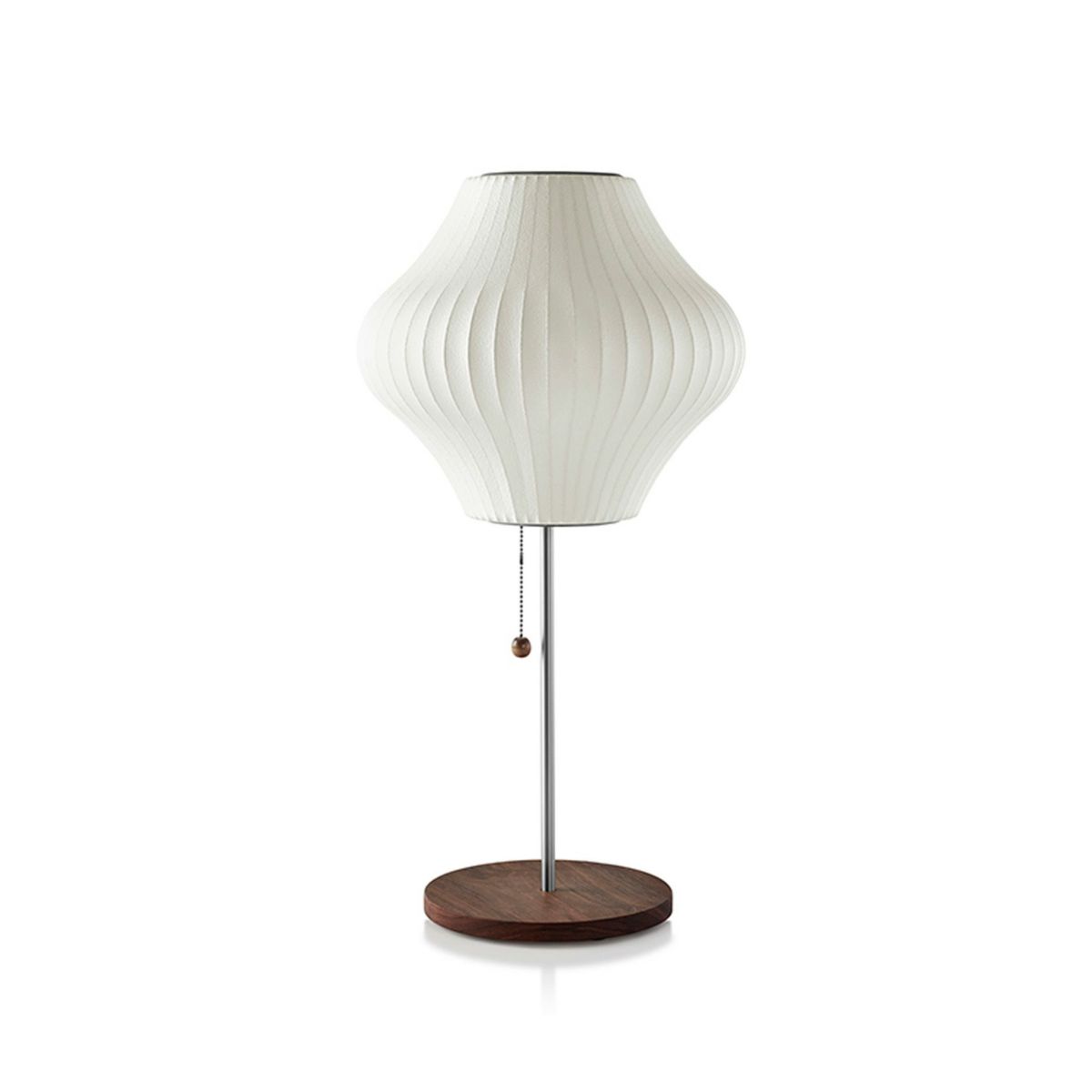 Herman Miller（ハーマンミラー） / NELSON PEAR LOTUS WALNUT TABLE（ネルソン ペア ロータス ウォルナット テーブル）  / テーブルランプ《LED電球プレゼント》