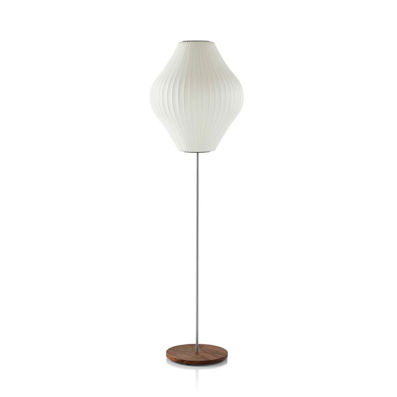 Herman Miller（ハーマンミラー） / NELSON PEAR LOTUS WALNUT FLOOR M（ネルソン ペア ロータス ウォルナット フロアM）  / フロアランプ《LED電球プレゼント》