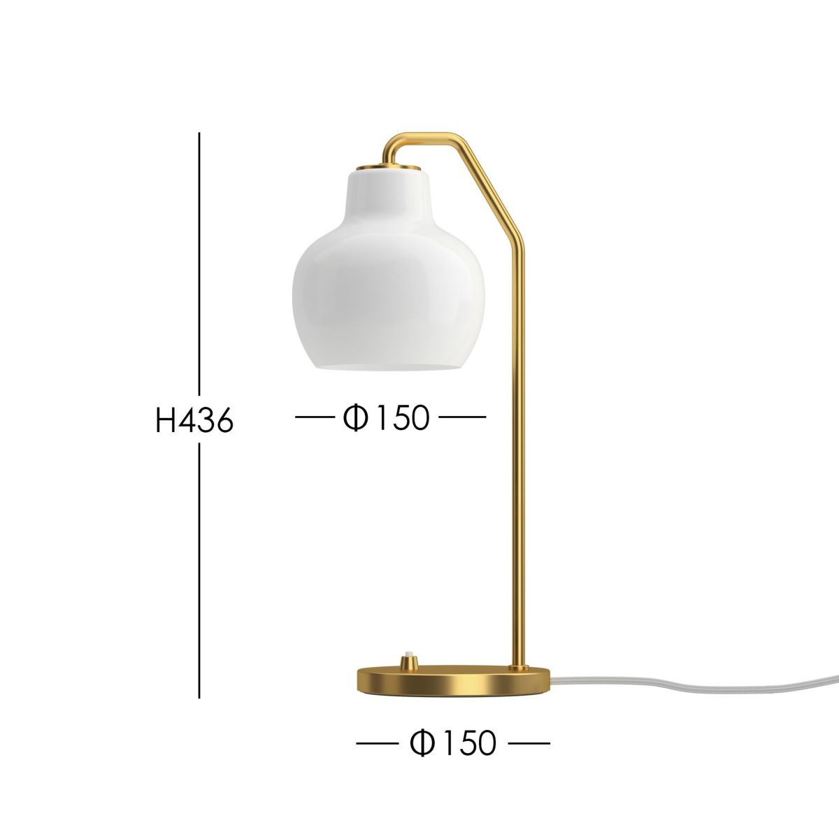 Louis Poulsen（ルイスポールセン） / VL Ring Crown Table Lamp（VL リングクラウン） / テーブルランプ