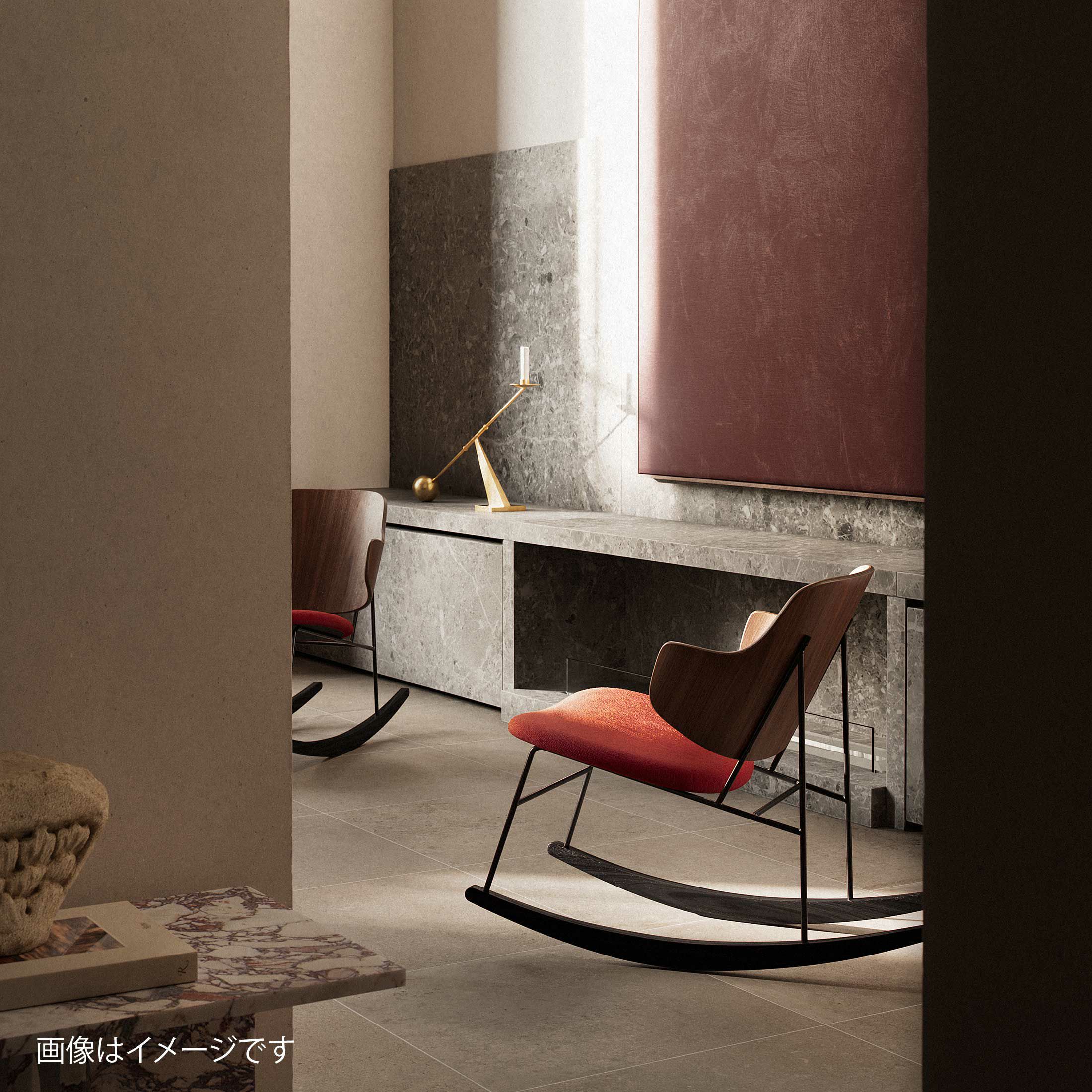 Audo Copenhagen（オドー・コペンハーゲン） / The Penguin Rocking Chair（ペンギンロッキングチェア） / Walnut / Dakar 0329 (Brown)