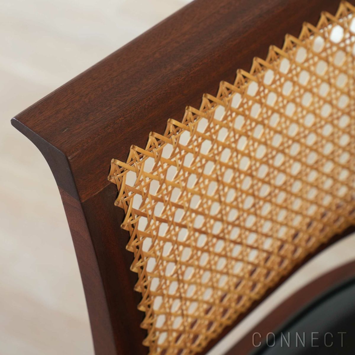 CARL HANSEN & SON （カール・ハンセン＆サン） / KK96620 THE FAABORG CHAIR（フォーボーチェア） / マホガニー材・オイル仕上げ / Goat leather（山羊革）Black