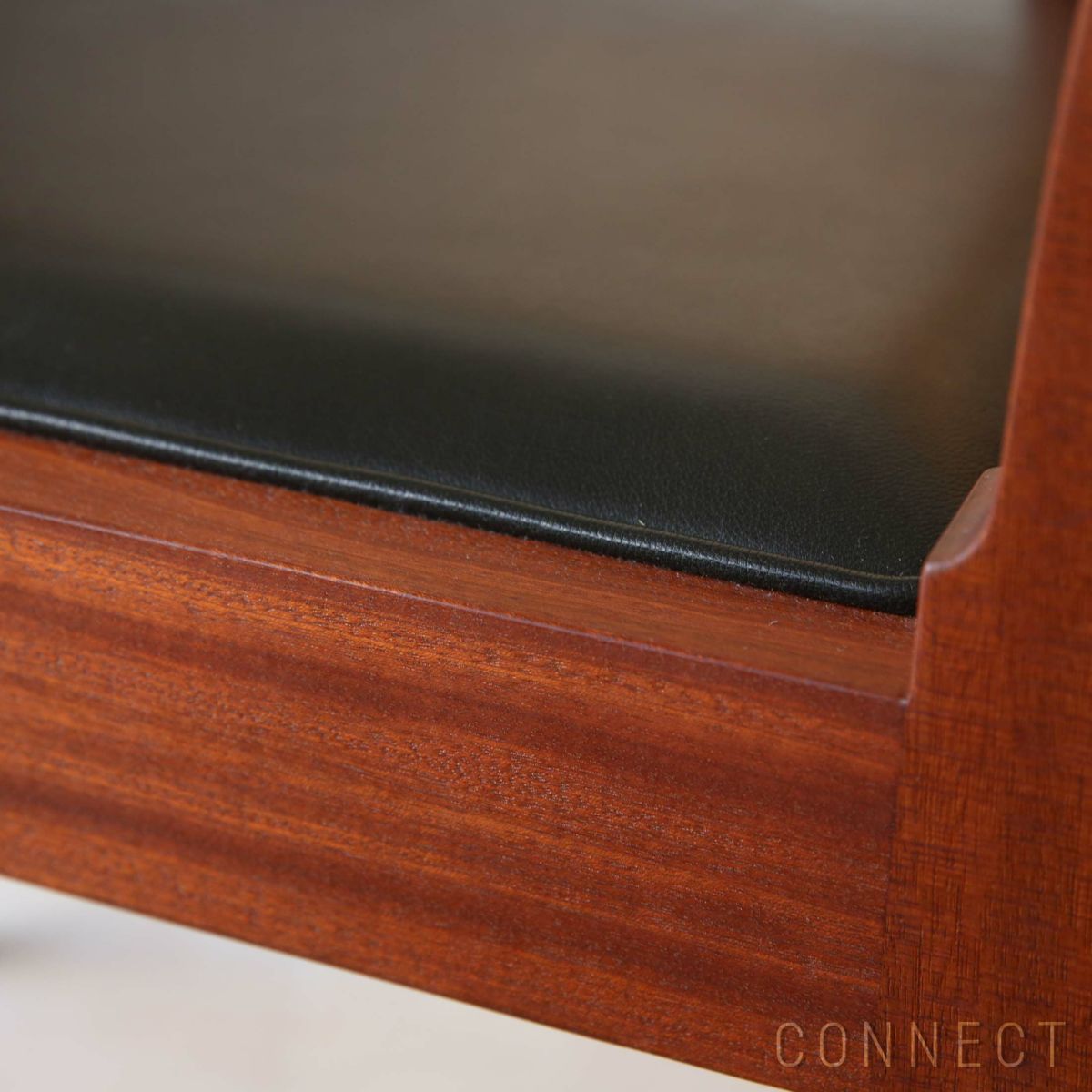 CARL HANSEN & SON （カール・ハンセン＆サン） / KK96620 THE FAABORG CHAIR（フォーボーチェア） / マホガニー材・オイル仕上げ / Goat leather（山羊革）Black