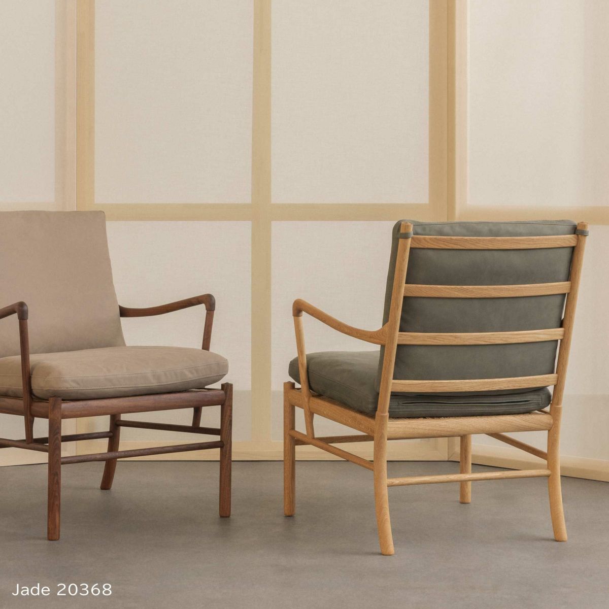 CARL HANSEN & SON （カール・ハンセン＆サン） / OW149 COLONIAL CHAIR（コロニアルチェア） / オーク材・オイル仕上げ / ソーレンセンレザー TERRA
