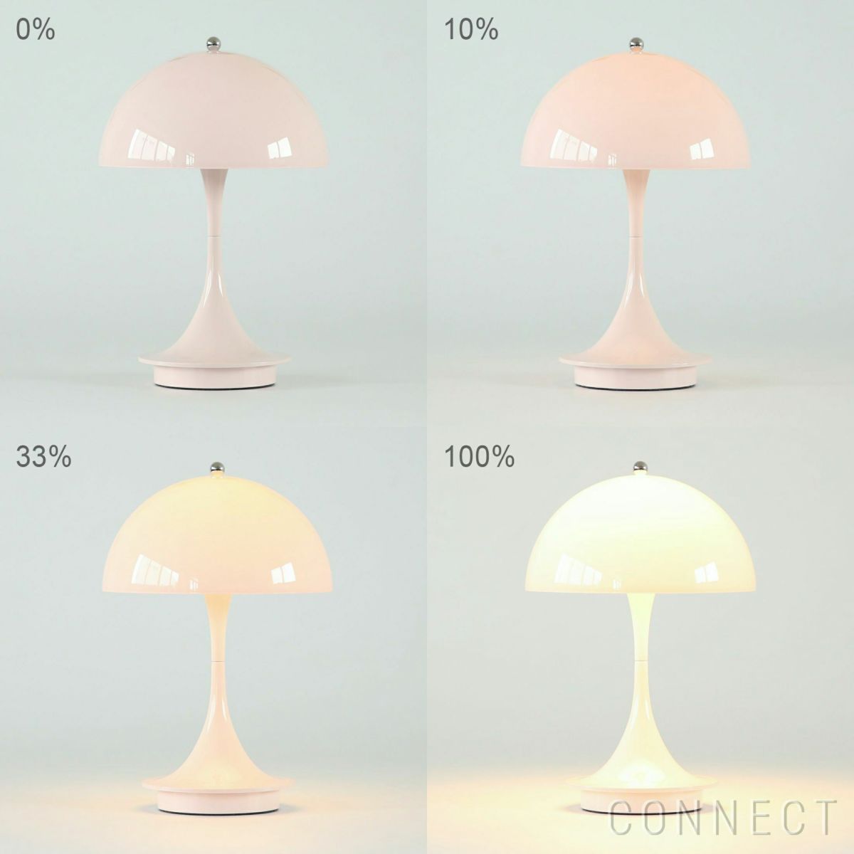 Louis Poulsen（ルイスポールセン） / Panthella 160 Portable V3（パンテラ 160 ポータブル） / オパール / 全2色 / テーブルランプ