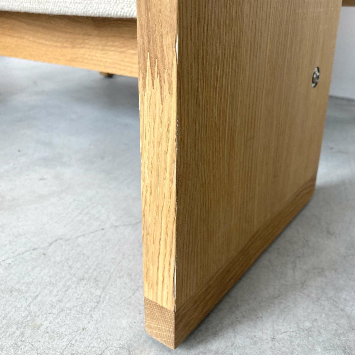 【アウトレット】FORM & REFINE（フォーム&リファイン） / Block Lounge Chair（ブロック ラウンジチェア） / Oak Natural Oil（オーク ナチュラルオイル仕上げ） / ラウンジチェア