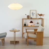 【アウトレット】FORM & REFINE（フォーム&リファイン） / Block Lounge Chair（ブロック ラウンジチェア） / Oak Natural Oil（オーク ナチュラルオイル仕上げ） / ラウンジチェア