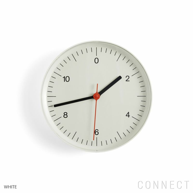 【アウトレット】【クロックフックプレゼント】HAY（ヘイ） / WALL CLOCK（ウォールクロック） / ホワイト / 掛け時計