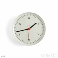 【アウトレット】【クロックフックプレゼント】HAY（ヘイ） / WALL CLOCK（ウォールクロック） / ホワイト / 掛け時計