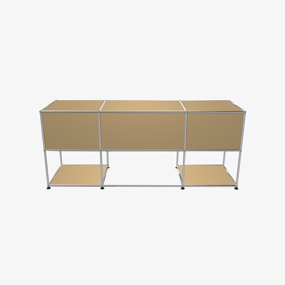 USMハラー（ユーエスエムハラー） / Desk（デスク） / W1773×D523×H740mm / ドロップダウンドア×2 / エクステンションシェルフ×1 / USMベージュ