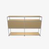 USMハラー（ユーエスエムハラー） / Shelf（シェルフ） / W1523×D373×H915mm / ドロップダウンドア×2 / エクステンションシェルフ×1 / ディバイダ―シェルフ / USMベージュ