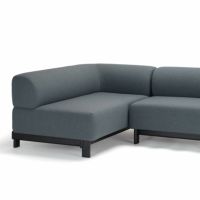 Karimoku New Standard（カリモク ニュースタンダード） / ELEPHANT SOFA 2-Seater Left Arm Corner（エレファントソファ2シーター コーナー） / 左肘 / フレーム ブラック
