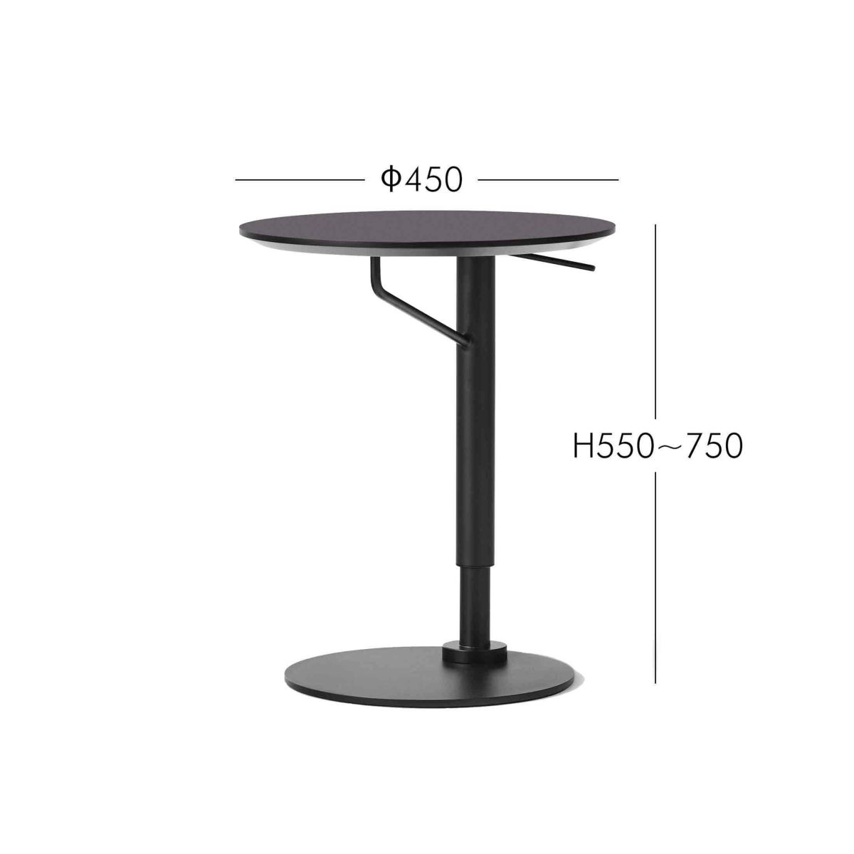 Audo Copenhagen（オドー・コペンハーゲン） / Branch SideTable（ブランチ サイドテーブル） / Linoleum Charcoal / リノリウムチャコール