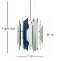 LYFA（リーファ） / DIVAN 2 550 ORIGINAL （ディヴァン 2） / Φ550 / ペンダントライト【要電気工事】《LED電球プレゼント》