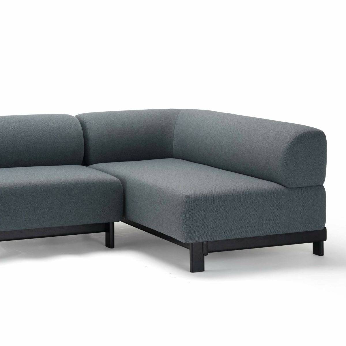 Karimoku New Standard（カリモク ニュースタンダード） / ELEPHANT SOFA 2-Seater Right Arm Corner（エレファントソファ2シーター コーナー） / 右肘 / フレーム ブラック