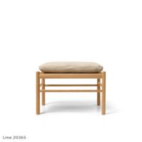 CARL HANSEN & SON （カール・ハンセン＆サン） / OW149F COLONIAL FOOTSTOOL（コロニアルフットスツール） / オーク材・オイル仕上げ / ソーレンセンレザー TERRA