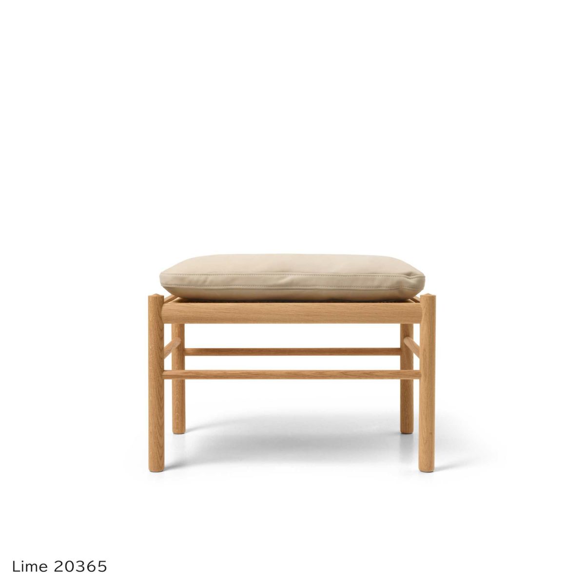 CARL HANSEN & SON （カール・ハンセン＆サン） / OW149F COLONIAL FOOTSTOOL（コロニアルフットスツール） / オーク材・オイル仕上げ / ソーレンセンレザー TERRA