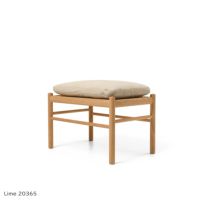 CARL HANSEN & SON （カール・ハンセン＆サン） / OW149F COLONIAL FOOTSTOOL（コロニアルフットスツール） / オーク材・オイル仕上げ / ソーレンセンレザー TERRA