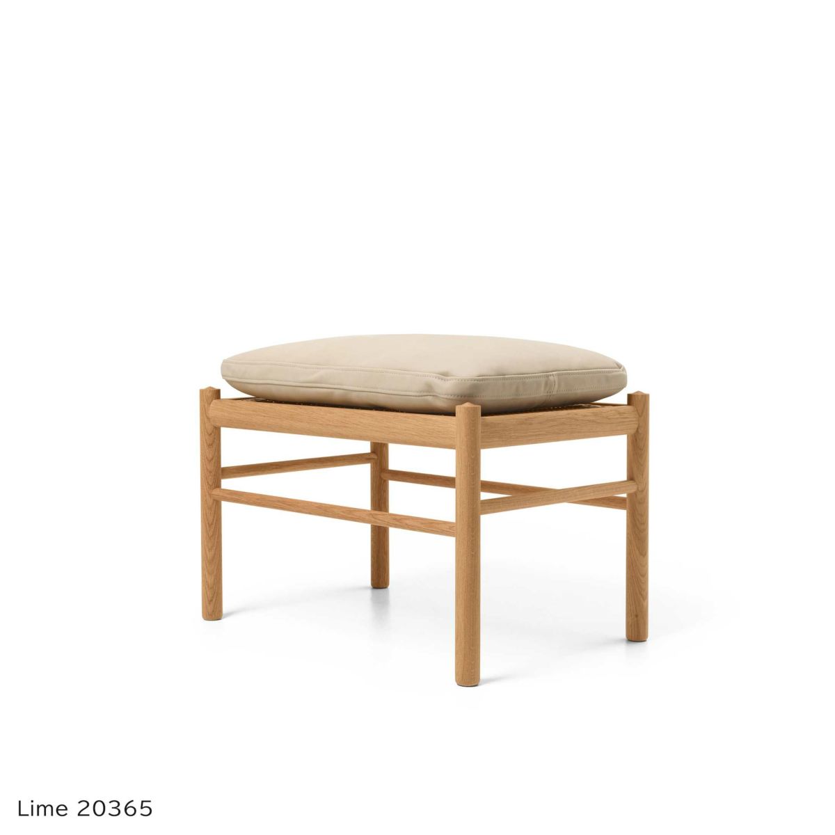 CARL HANSEN & SON （カール・ハンセン＆サン） / OW149F COLONIAL FOOTSTOOL（コロニアルフットスツール） / オーク材・オイル仕上げ / ソーレンセンレザー TERRA