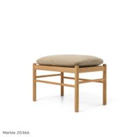 CARL HANSEN & SON （カール・ハンセン＆サン） / OW149F COLONIAL FOOTSTOOL（コロニアルフットスツール） / オーク材・オイル仕上げ / ソーレンセンレザー TERRA