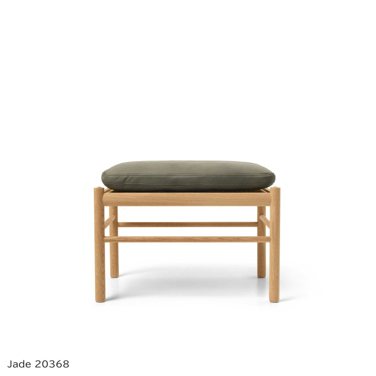 CARL HANSEN & SON （カール・ハンセン＆サン） / OW149F COLONIAL FOOTSTOOL（コロニアルフットスツール） / オーク材・オイル仕上げ / ソーレンセンレザー TERRA