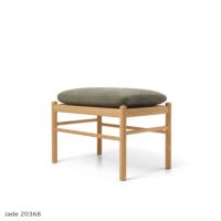 CARL HANSEN & SON （カール・ハンセン＆サン） / OW149F COLONIAL FOOTSTOOL（コロニアルフットスツール） / オーク材・オイル仕上げ / ソーレンセンレザー TERRA