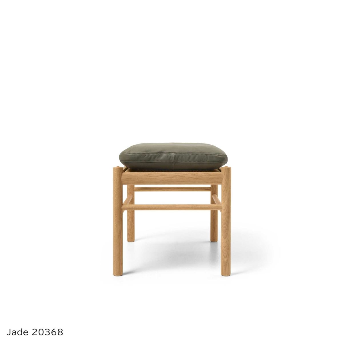 CARL HANSEN & SON （カール・ハンセン＆サン） / OW149F COLONIAL FOOTSTOOL（コロニアルフットスツール） / オーク材・オイル仕上げ / ソーレンセンレザー TERRA