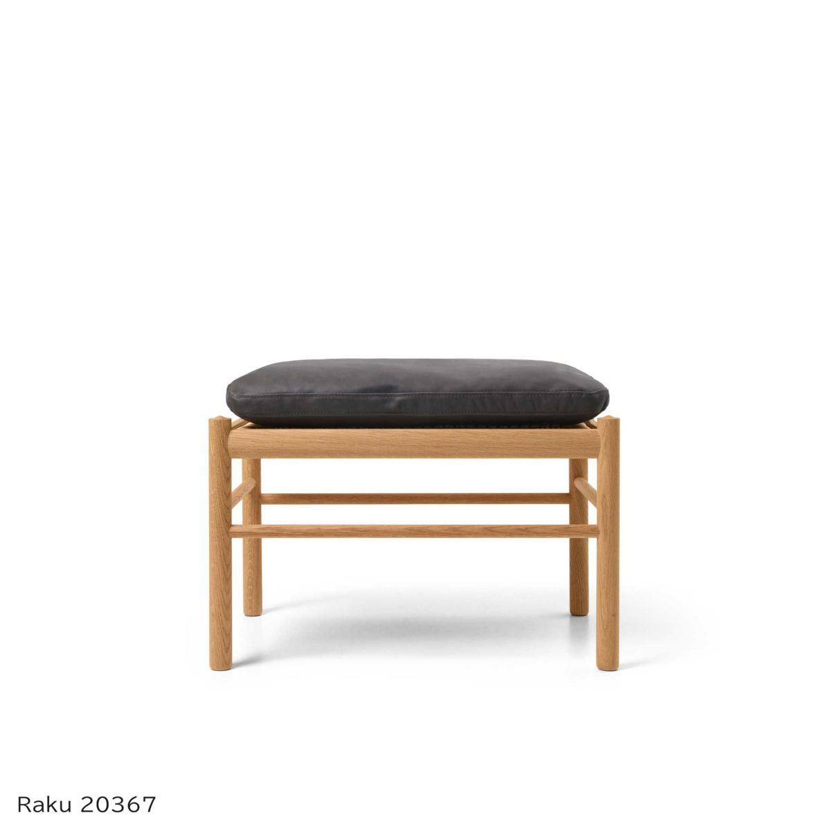 CARL HANSEN & SON （カール・ハンセン＆サン） / OW149F COLONIAL FOOTSTOOL（コロニアルフットスツール） / オーク材・オイル仕上げ / ソーレンセンレザー TERRA