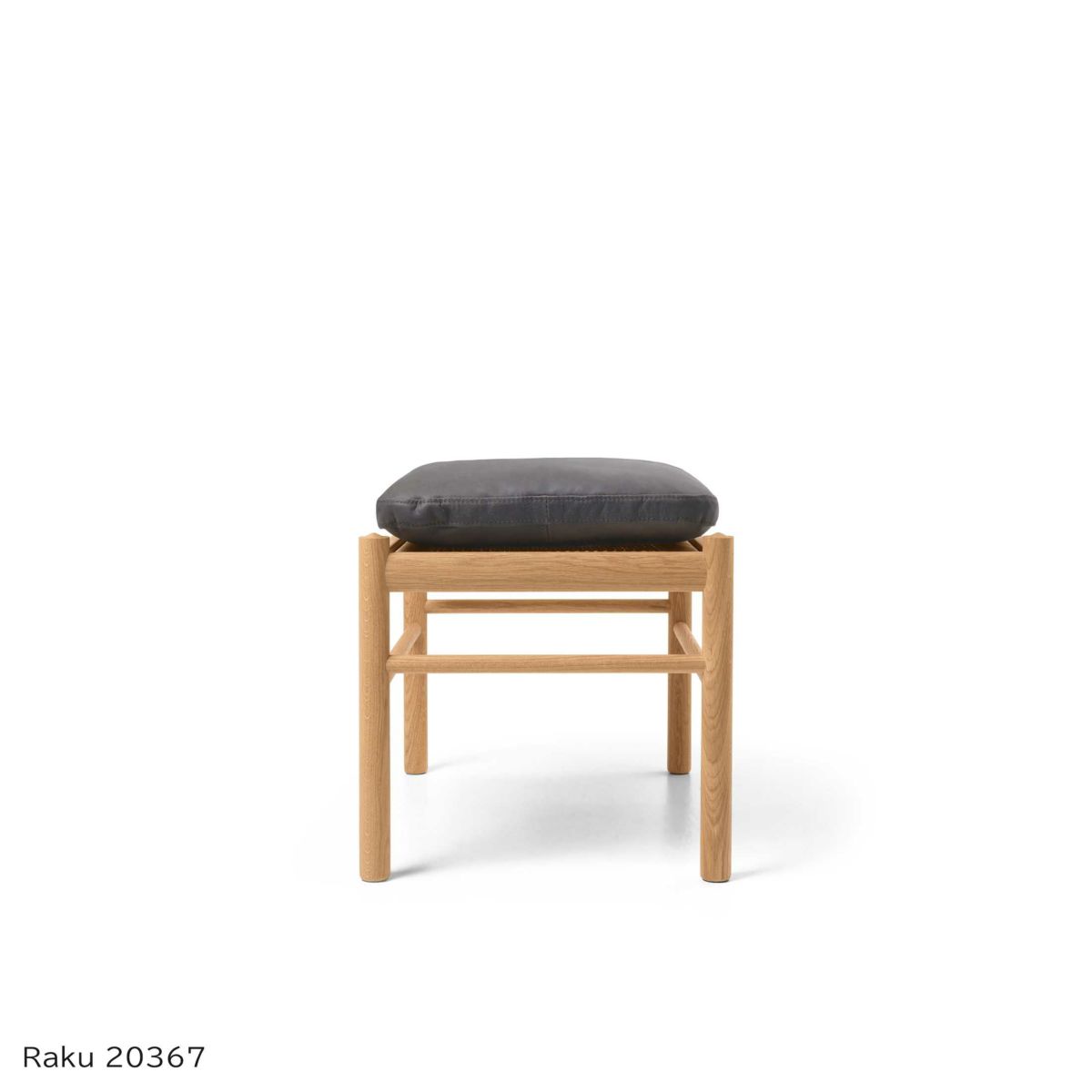 CARL HANSEN & SON （カール・ハンセン＆サン） / OW149F COLONIAL FOOTSTOOL（コロニアルフットスツール） / オーク材・オイル仕上げ / ソーレンセンレザー TERRA