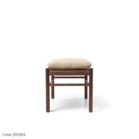 CARL HANSEN & SON （カール・ハンセン＆サン） / OW149F COLONIAL FOOTSTOOL（コロニアルフットスツール） / ウォルナット材・オイル仕上げ / ソーレンセンレザー TERRA