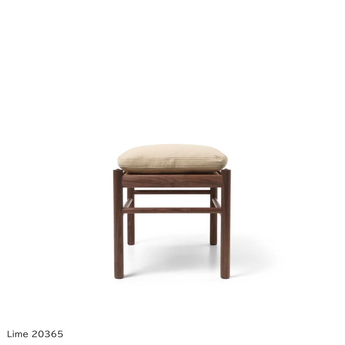 CARL HANSEN & SON （カール・ハンセン＆サン） / OW149F COLONIAL FOOTSTOOL（コロニアルフットスツール） / ウォルナット材・オイル仕上げ / ソーレンセンレザー TERRA
