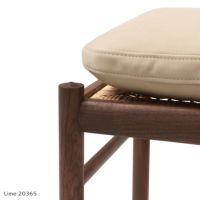 CARL HANSEN & SON （カール・ハンセン＆サン） / OW149F COLONIAL FOOTSTOOL（コロニアルフットスツール） / ウォルナット材・オイル仕上げ / ソーレンセンレザー TERRA