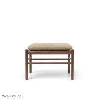 CARL HANSEN & SON （カール・ハンセン＆サン） / OW149F COLONIAL FOOTSTOOL（コロニアルフットスツール） / ウォルナット材・オイル仕上げ / ソーレンセンレザー TERRA