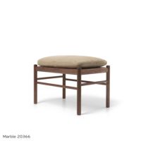 CARL HANSEN & SON （カール・ハンセン＆サン） / OW149F COLONIAL FOOTSTOOL（コロニアルフットスツール） / ウォルナット材・オイル仕上げ / ソーレンセンレザー TERRA