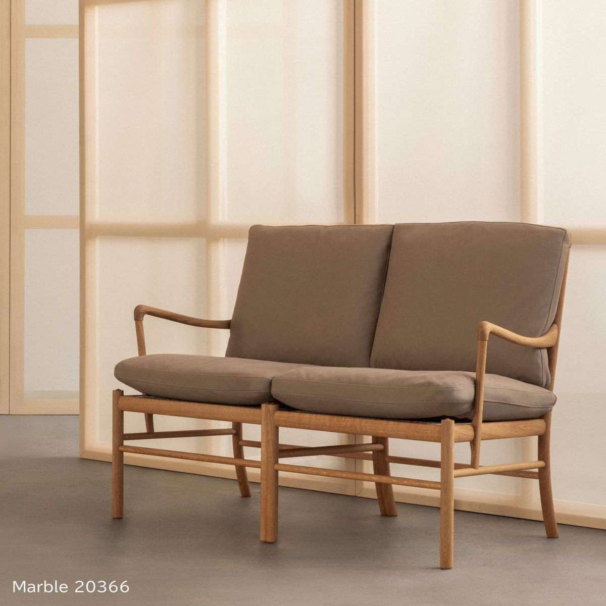 CARL HANSEN & SON （カール・ハンセン＆サン） / OW149-2 COLONIAL SOFA（コロニアルソファ） / オーク材・オイル仕上げ / ソーレンセンレザー TERRA