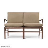 CARL HANSEN & SON （カール・ハンセン＆サン） / OW149-2 COLONIAL SOFA（コロニアルソファ） / ウォルナット材・オイル仕上げ / ソーレンセンレザー TERRA / 2人掛け