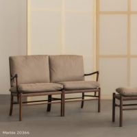 CARL HANSEN & SON （カール・ハンセン＆サン） / OW149-2 COLONIAL SOFA（コロニアルソファ） / ウォルナット材・オイル仕上げ / ソーレンセンレザー TERRA / 2人掛け