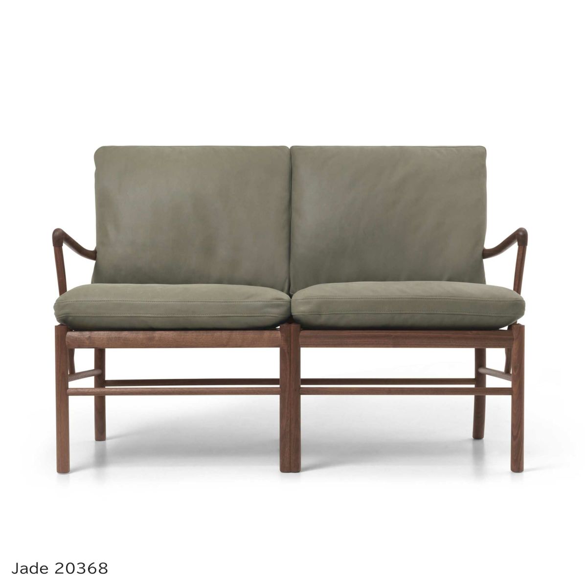 CARL HANSEN & SON （カール・ハンセン＆サン） / OW149-2 COLONIAL SOFA（コロニアルソファ） / ウォルナット材・オイル仕上げ / ソーレンセンレザー TERRA / 2人掛け