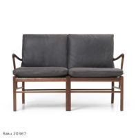 CARL HANSEN & SON （カール・ハンセン＆サン） / OW149-2 COLONIAL SOFA（コロニアルソファ） / ウォルナット材・オイル仕上げ / ソーレンセンレザー TERRA / 2人掛け
