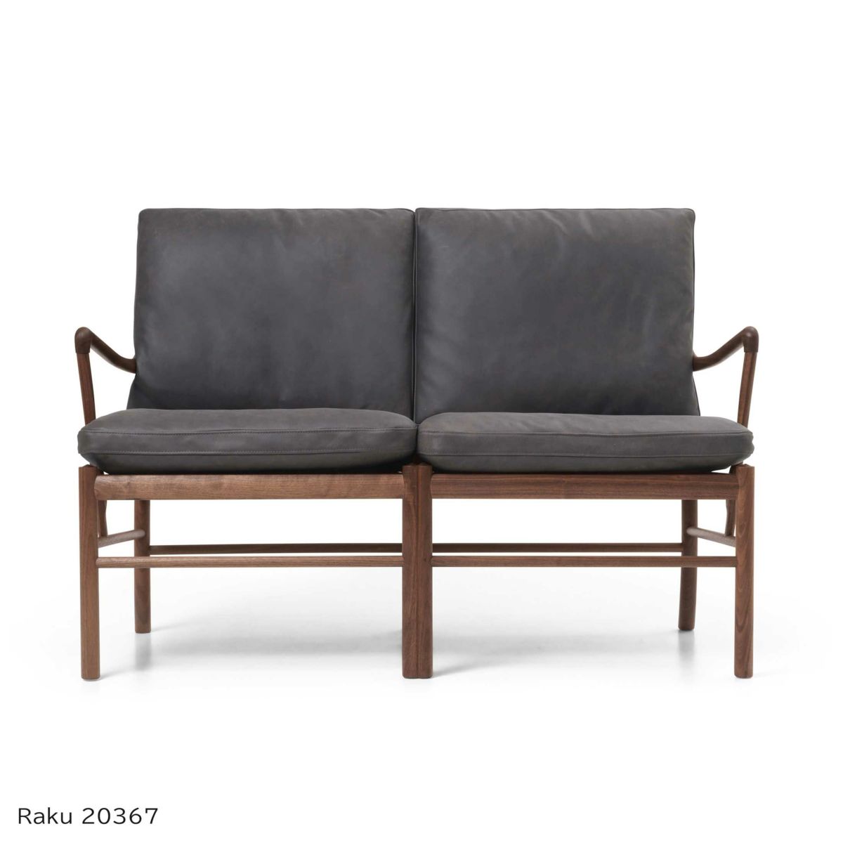 CARL HANSEN & SON （カール・ハンセン＆サン） / OW149-2 COLONIAL SOFA（コロニアルソファ） / ウォルナット材・オイル仕上げ / ソーレンセンレザー TERRA / 2人掛け