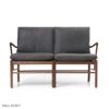 CARL HANSEN & SON （カール・ハンセン＆サン） / OW149-2 COLONIAL SOFA（コロニアルソファ） / ウォルナット材・オイル仕上げ / ソーレンセンレザー TERRA / 2人掛け