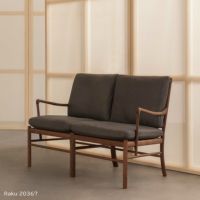 CARL HANSEN & SON （カール・ハンセン＆サン） / OW149-2 COLONIAL SOFA（コロニアルソファ） / ウォルナット材・オイル仕上げ / ソーレンセンレザー TERRA / 2人掛け