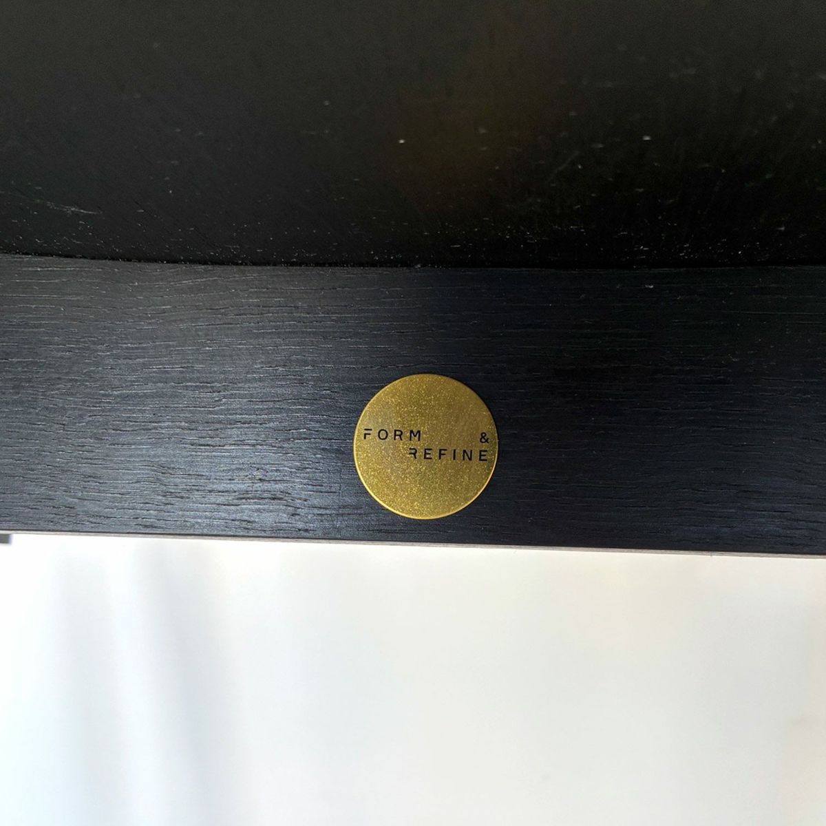 【アウトレット】FORM & REFINE（フォーム&リファイン） / Blueprint Chair（ブループリントチェア） / Black Stained Oak（オーク ブラックステイン仕上げ） / チェア