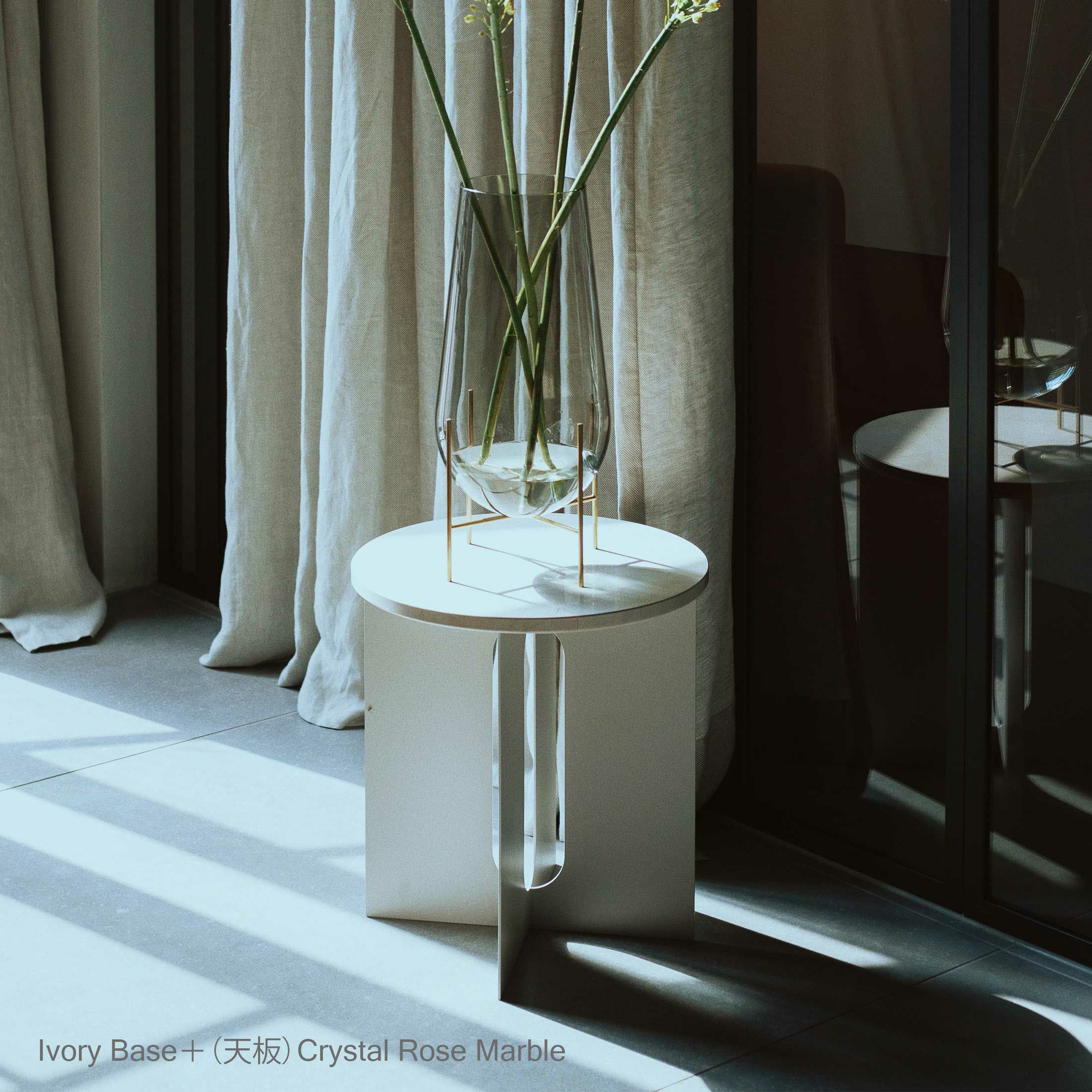 【リビングキャンペーンpt10倍】Audo Copenhagen（オドー・コペンハーゲン） / ANDROGYNE SIDE TABLE（アンドロジーン サイドテーブル）Φ40 / Ivory