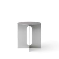 【リビングキャンペーンpt10倍】Audo Copenhagen（オドー・コペンハーゲン） / ANDROGYNE SIDE TABLE（アンドロジーン サイドテーブル）Φ40 / Brushed Steel / Base