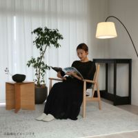 【ジャパンディセット】ARIAKE（アリアケ） / Summit Lounge Chair（サミット ラウンジチェア）/ Oak Natural / Molly 114+ Paperwood Side Table（ペーパーウッド サイドテーブル）/ Oak Natural