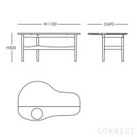 HOUSE OF FINN JUHL（ハウス・オブ・フィンユール） / Butterfly Table（バタフライテーブル） / ウォルナット材・オイル仕上げ / コーヒーテーブル